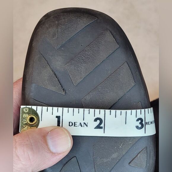 ANTONIO MELANI Brown Leather Heeled Boot Shoes Size 6 M - Picture 9 of 14